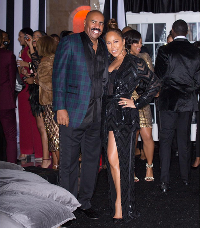 We’re Convinced Steve and Marjorie Harvey Had the Most Glamorous Holiday Celebration